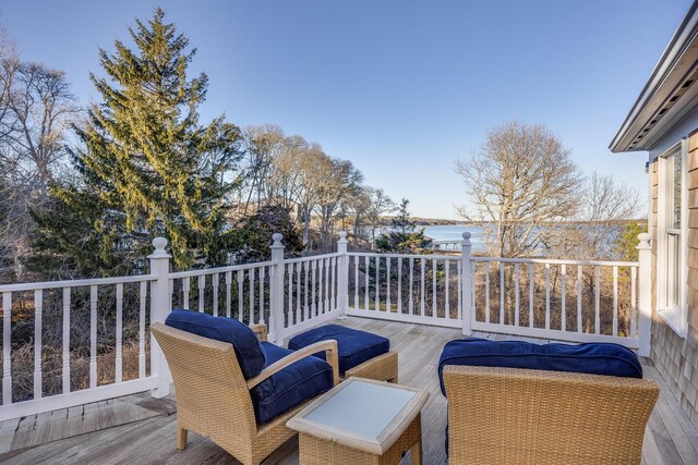 view of deck