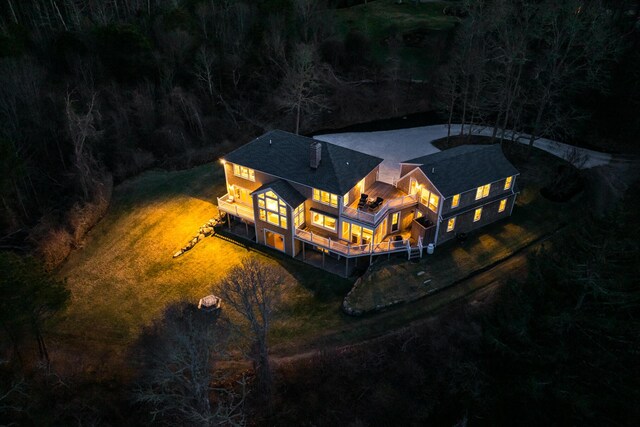 drone / aerial view