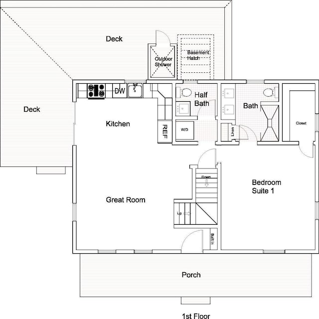 8 Sconset Ave, Nantucket, MA 02554 - floor plan / room layout