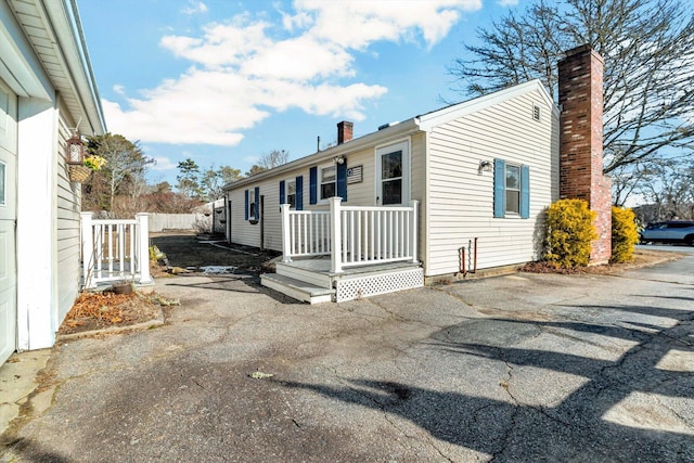 exterior space featuring a patio area