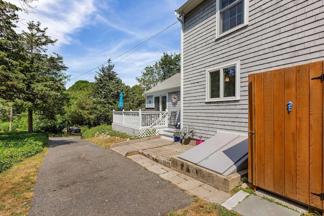 10 Briarfield Rd, South Dennis, MA 02660 - view of patio with a deck