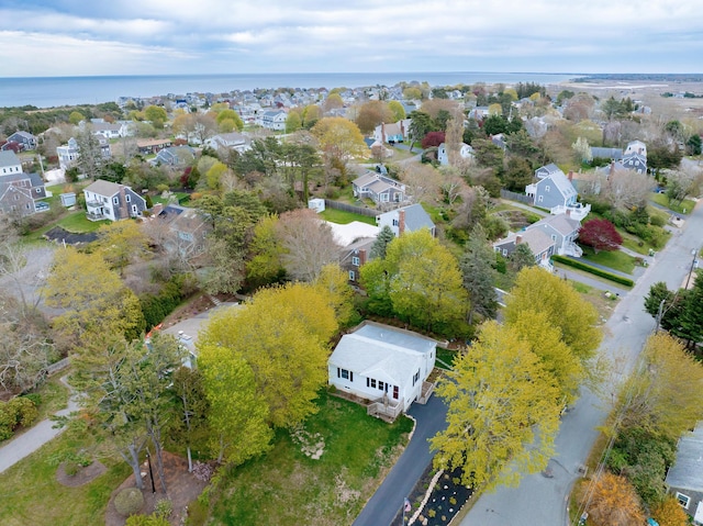 16 Town Neck Rd, Sandwich, MA 02563 - birds eye view of property with a residential view and a water view