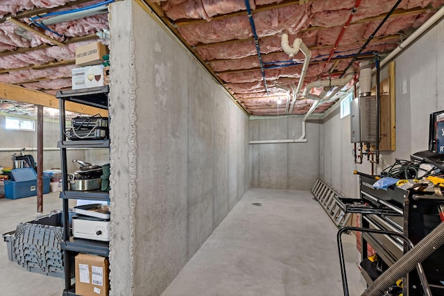 16 Town Neck Rd, Sandwich, MA 02563 - basement featuring tankless water heater