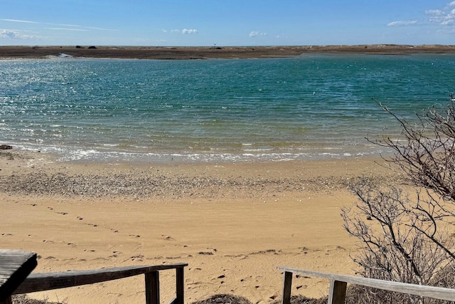 water view with local beach