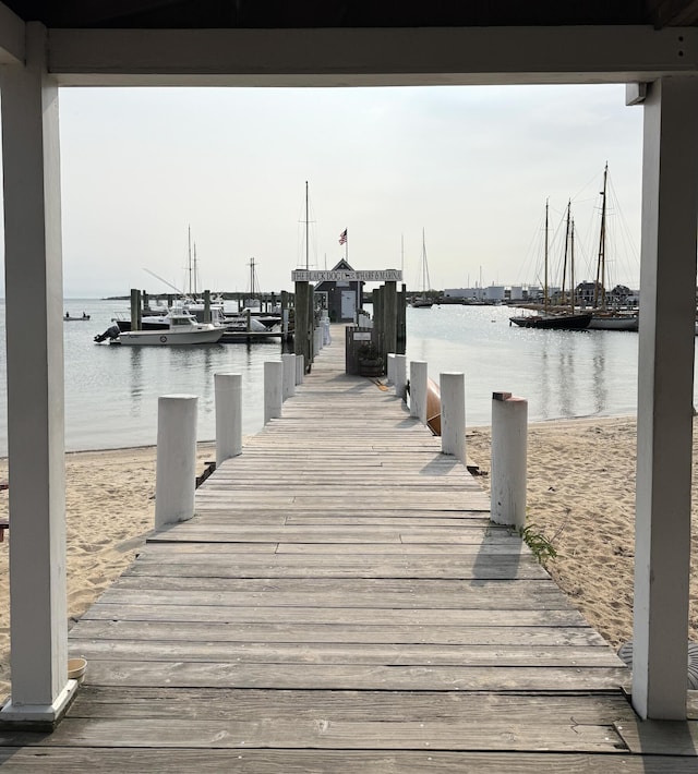 208 Irenes Way, Tisbury, MA 02568 - dock featuring a water view