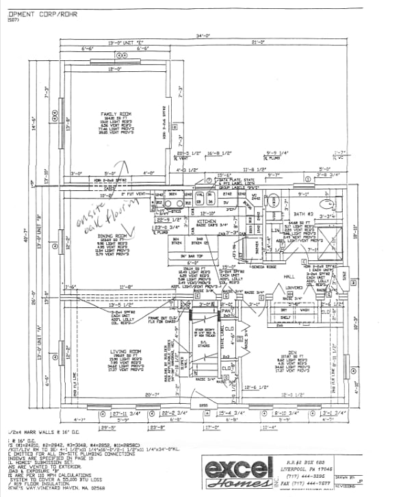 208 Irenes Way, Tisbury, MA 02568 - view of home floor plan