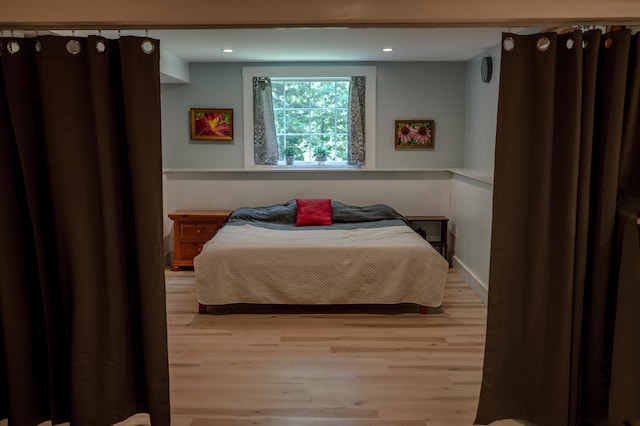 208 Irenes Way, Tisbury, MA 02568 - bedroom featuring wood finished floors and recessed lighting