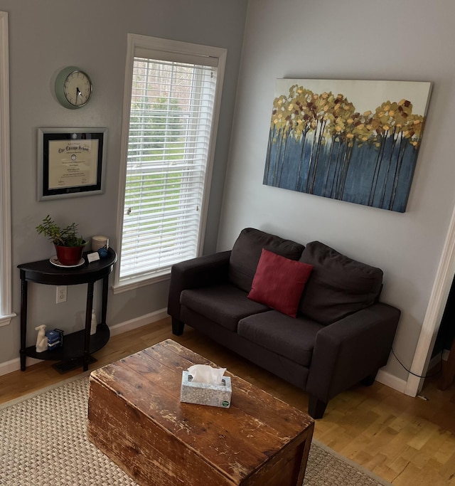 208 Irenes Way, Tisbury, MA 02568 - living area featuring wood finished floors and plenty of natural light