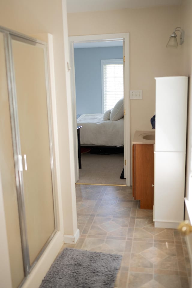 208 Irenes Way, Tisbury, MA 02568 - hall featuring light tile patterned floors