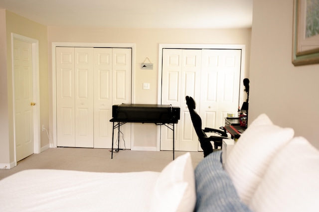 208 Irenes Way, Tisbury, MA 02568 - carpeted bedroom with multiple closets and baseboards