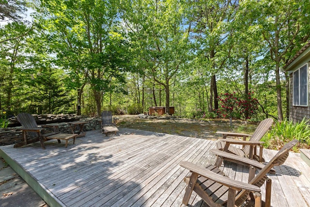 13 Try Works Rd, Truro, MA 02666 - view of wooden terrace