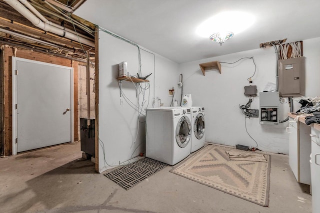 13 Try Works Rd, Truro, MA 02666 - washroom with electric panel and washer and clothes dryer