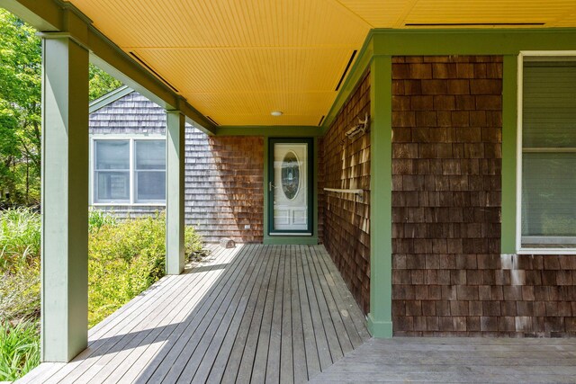 13 Try Works Rd, Truro, MA 02666 - view of wooden porch