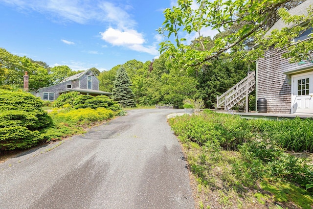 13 Try Works Rd, Truro, MA 02666 - view of asphalt driveway