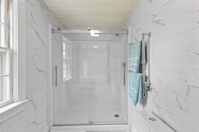 6 Januit St, Sandwich, MA 02563 - full bathroom with a shower stall and plenty of natural light