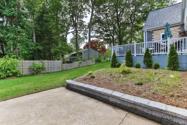 6 Januit St, Sandwich, MA 02563 - view of yard featuring a patio