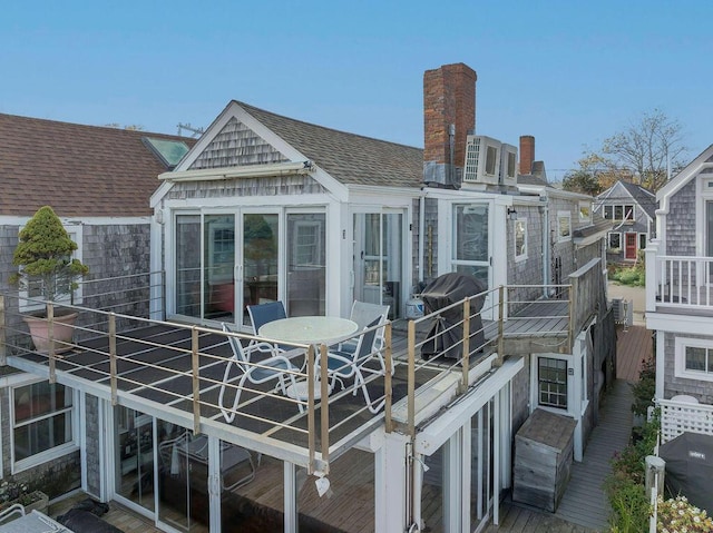 view of rear view of house