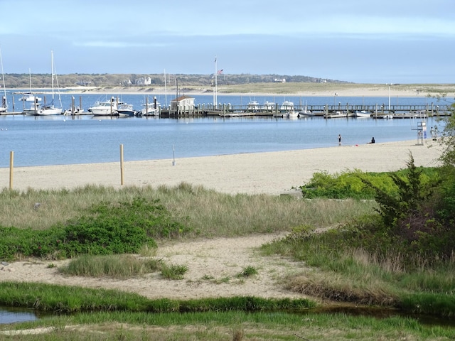 329 Main St Unit 30, Hyannis, MA 02601 - water view featuring a dock
