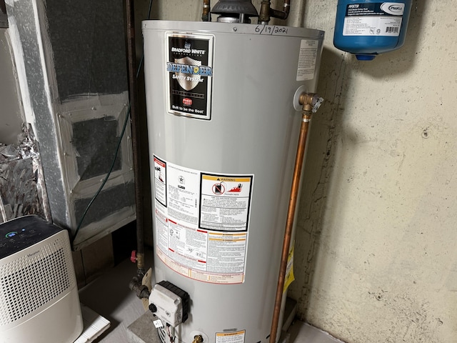 utilities with gas water heater