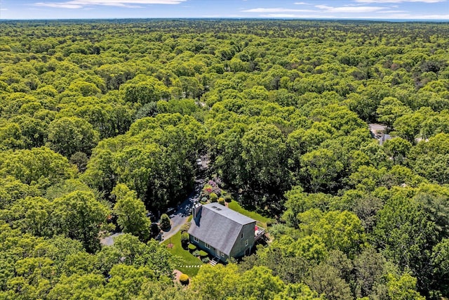 17 Claus Way, Marstons Mills, MA 02648 - drone / aerial view of a heavily wooded area