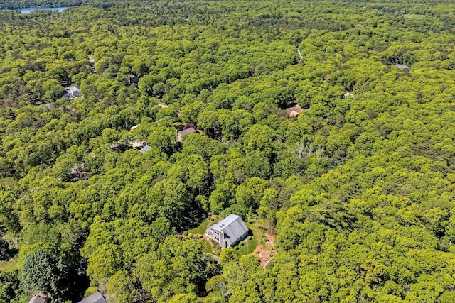 17 Claus Way, Marstons Mills, MA 02648 - aerial view of a heavily wooded area