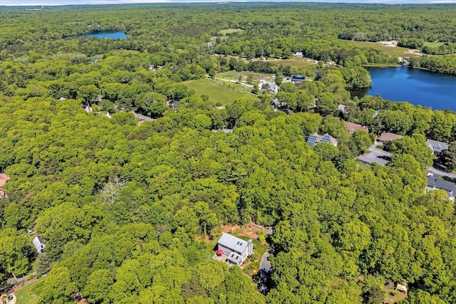 17 Claus Way, Marstons Mills, MA 02648 - bird's eye view of a forest and a large body of water