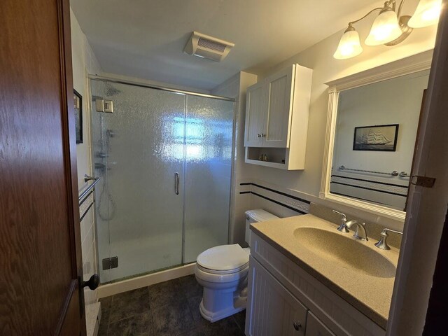 bathroom with walk in shower