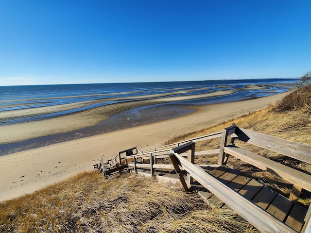 20 Spooner Rd, Eastham, MA 02642 - view of water feature with a view of the beach