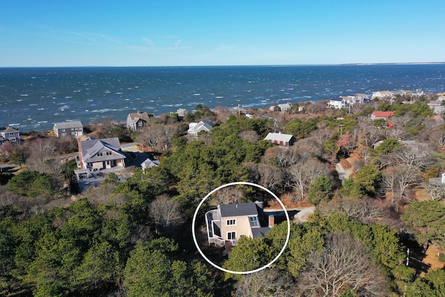 20 Spooner Rd, Eastham, MA 02642 - aerial view with a water view
