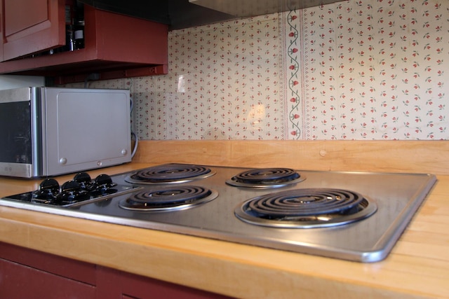 kitchen with electric stovetop