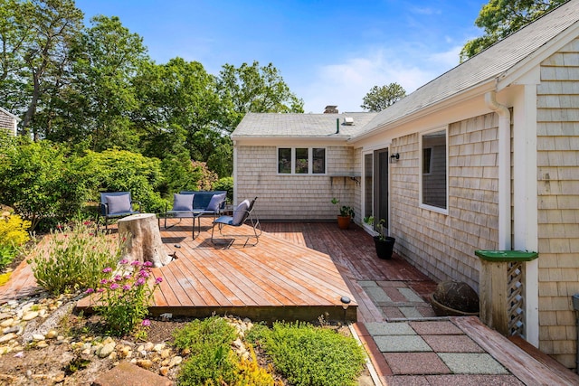 6 Paddock Dr, Harwich, MA 02645 - view of wooden deck