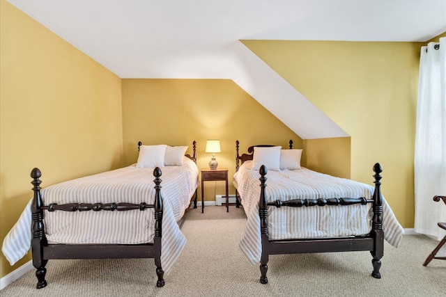 17 Greenway Cir, Sandwich, MA 02563 - carpeted bedroom with a baseboard heating unit and baseboards