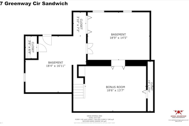 17 Greenway Cir, Sandwich, MA 02563 - home floor plan