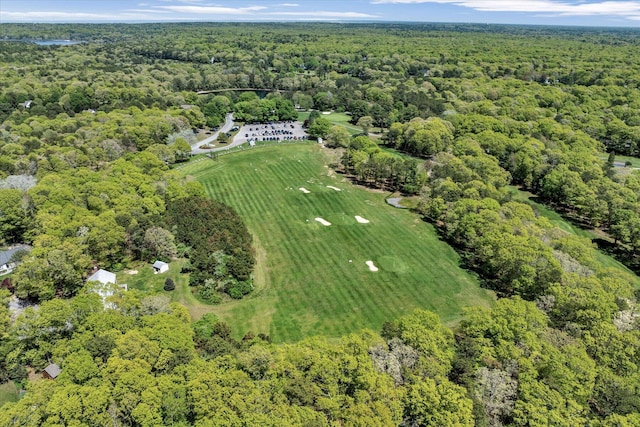17 Greenway Cir, Sandwich, MA 02563 - view of property location featuring a heavily wooded area