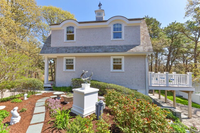116 Happy Valley Rd, Chatham, MA 02633 - back of house with a wooden deck