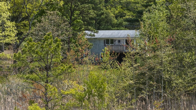 215 Head Of The Bay Rd, Buzzards Bay, MA 02532 - view of outdoor structure with a view of trees