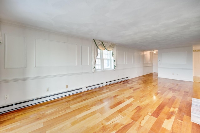 33 Highview Dr, Sandwich, MA 02563 - unfurnished room featuring light wood-style flooring and a baseboard radiator