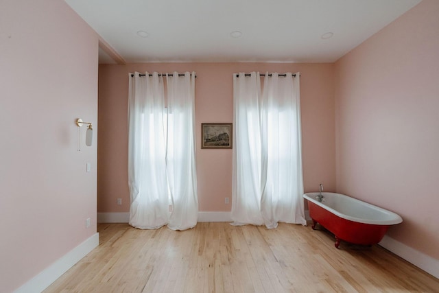 115 Rte 28, West Harwich, MA 02671 - spare room with baseboards and wood finished floors