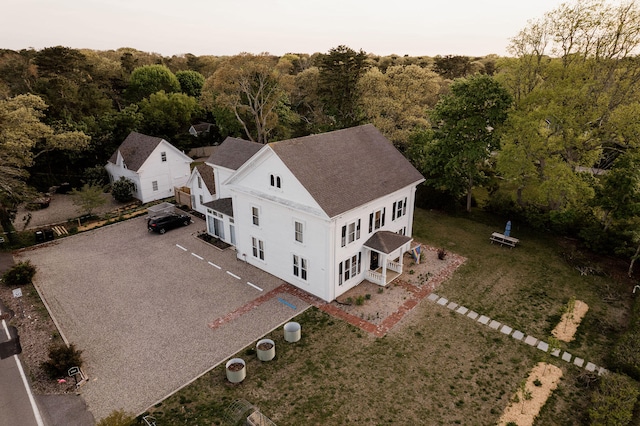 115 Rte 28, West Harwich, MA 02671 - bird's eye view with a forest view