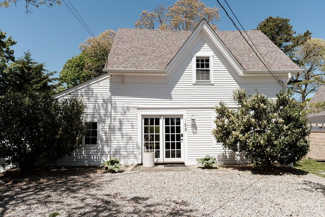 115 Rte 28, West Harwich, MA 02671 - back of house with a shingled roof