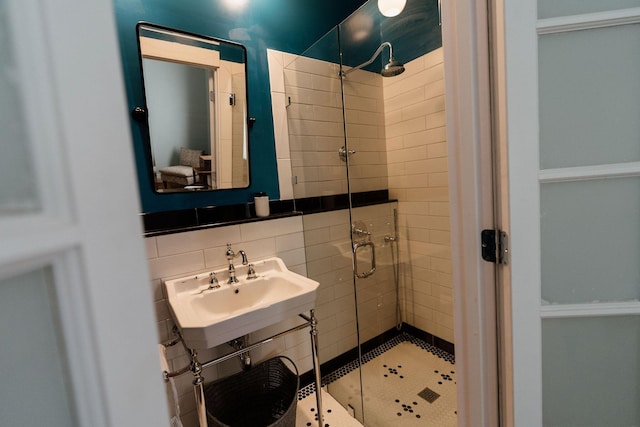 115 Rte 28, West Harwich, MA 02671 - full bath featuring decorative backsplash, a shower stall, and a sink