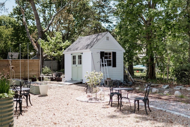 115 Rte 28, West Harwich, MA 02671 - view of shed featuring fence