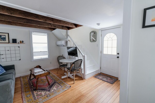 115 Rte 28, West Harwich, MA 02671 - entrance foyer with baseboards and wood-type flooring