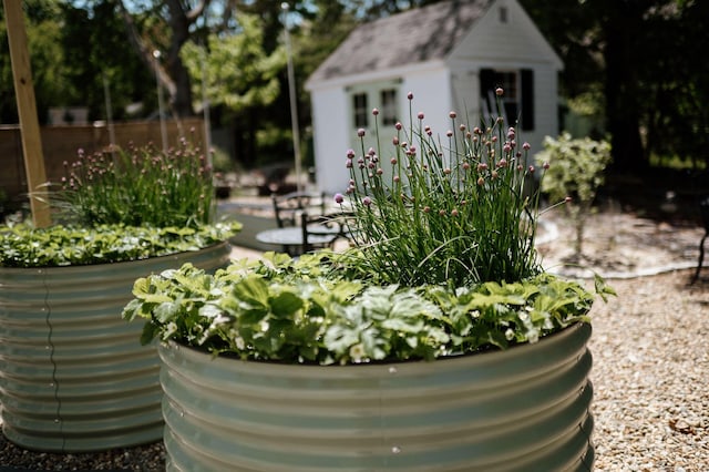 115 Rte 28, West Harwich, MA 02671 - exterior space featuring a vegetable garden