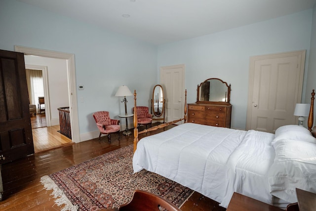 115 Rte 28, West Harwich, MA 02671 - bedroom with baseboards and wood finished floors