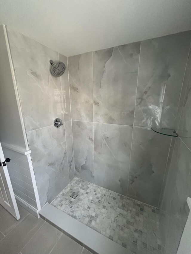 23 Town Hall Ave, South Yarmouth, MA 02664 - full bathroom featuring a tile shower