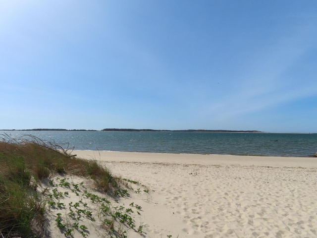 water view featuring a view of the beach