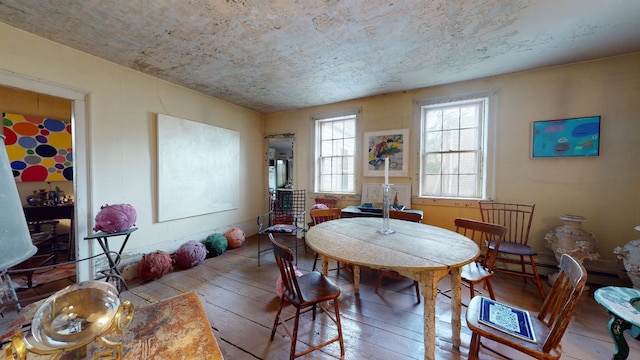 dining room featuring hardwood / wood-style flooring