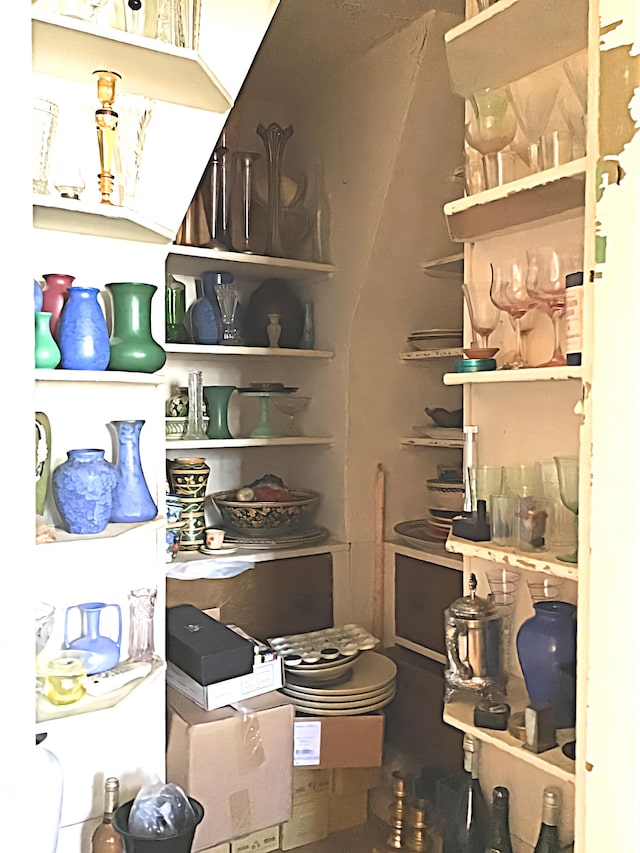 view of pantry