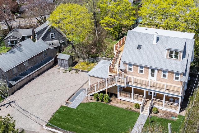 36 Pearl St Unit 3, Provincetown, MA 02657 - view from above of property